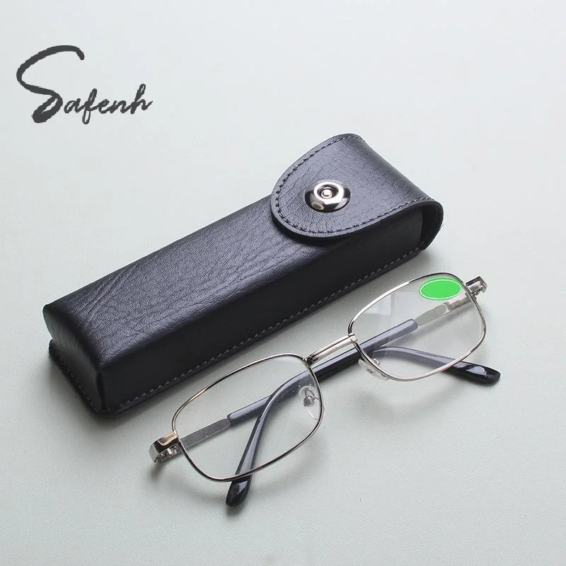 Unisex Multi-Functional Leather Phone Bag 1Pcs Belt Wearable Portable Glasses Storage Box for Camping Daily Use