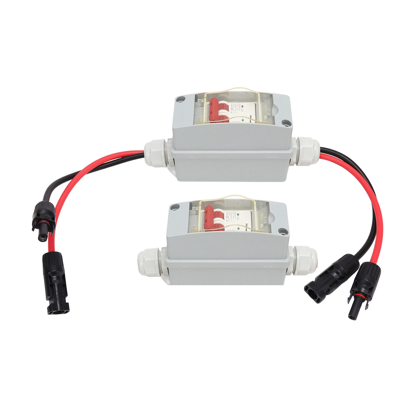 Circuit Breaker MCB Circuit Breaker MCB 2P DC 500V 32A Disconnect Switch with IP65 Waterproof Distribution Box