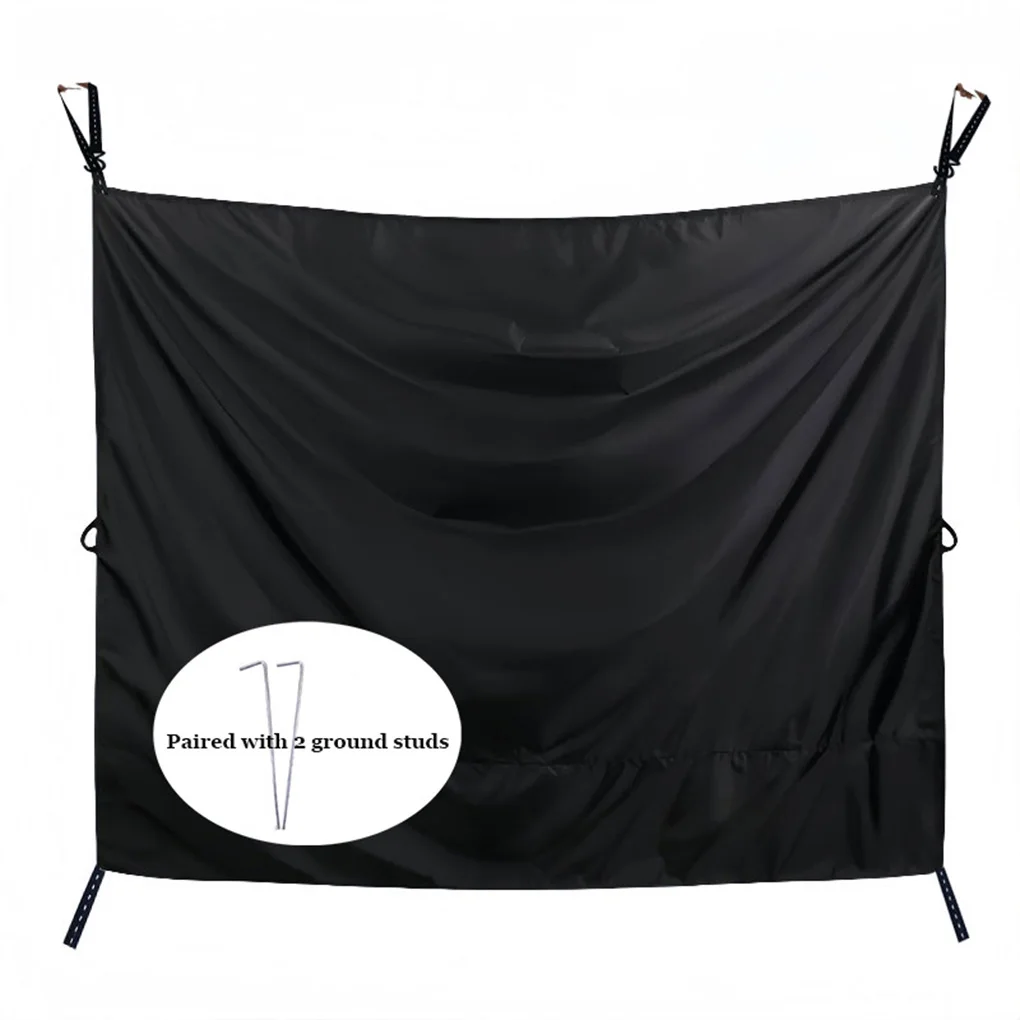 

Car Rear Door Curtain Door Curtain Shade Cover Universal Car Divider Privacy Curtain Oxford Cloth Blackout Screen Shade Cover