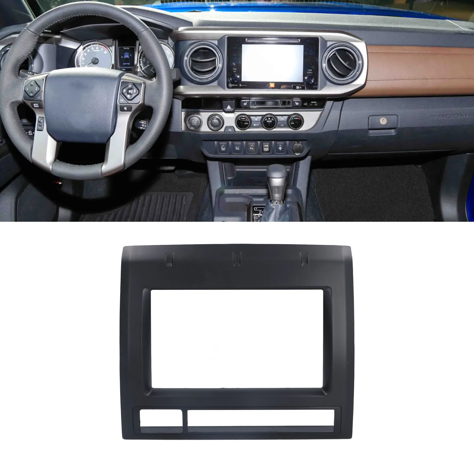 

Автомобильная фаска 2DIN, стереосистема, комплект отделки для установки приборной панели, замена для Tacoma 2005-2013 гг.