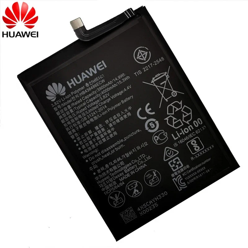 Hua Wei 100% Orginal HB436486ECW 4000mAh Battery For Huawei Mate 10 Mate 10 Pro /P20 Pro AL00 L09 L29 TL00 Batteries +Tools