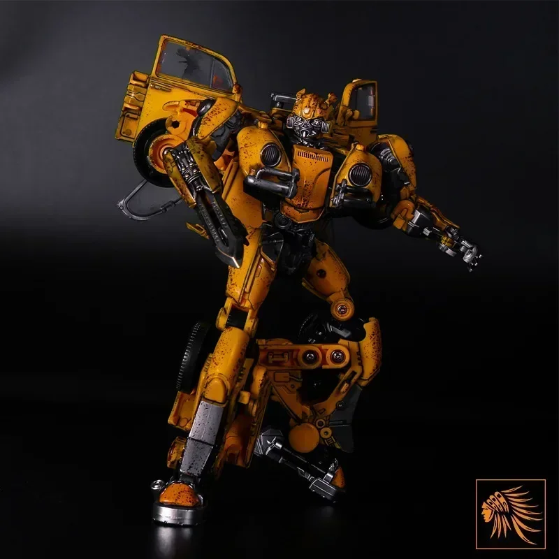 21cm Hot Toys 6001-3s Ys03s Figure Bumble Bee Transformer Beetle Battle Damage Bumblebee Action Figure Repainted Robot Gifts