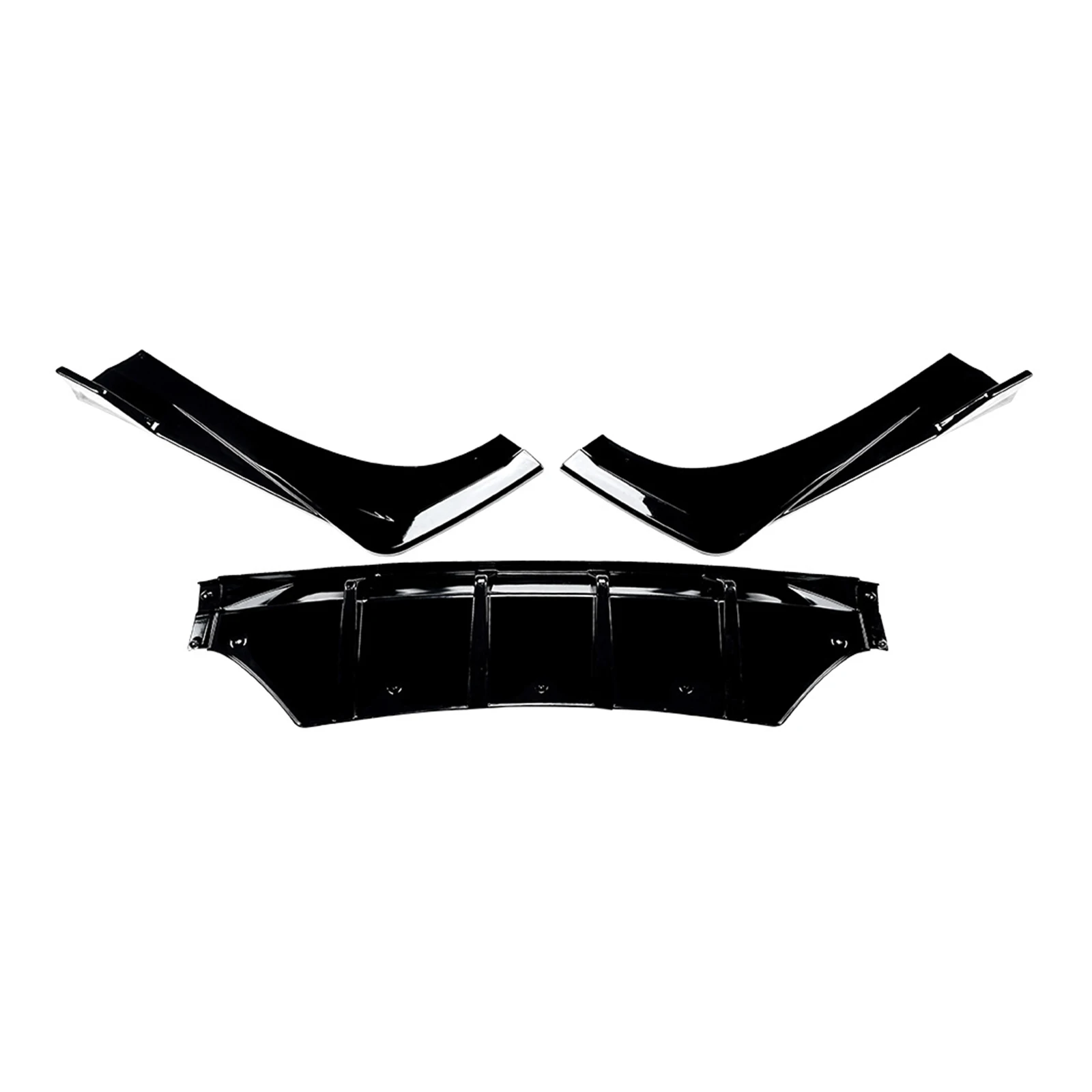 Rear Bumper Diffuser Lip For Mercedes Benz E Class W214 S214 2024-2025 AMG Line Boot Lower Spoiler Splitter Bracket Plate Kit