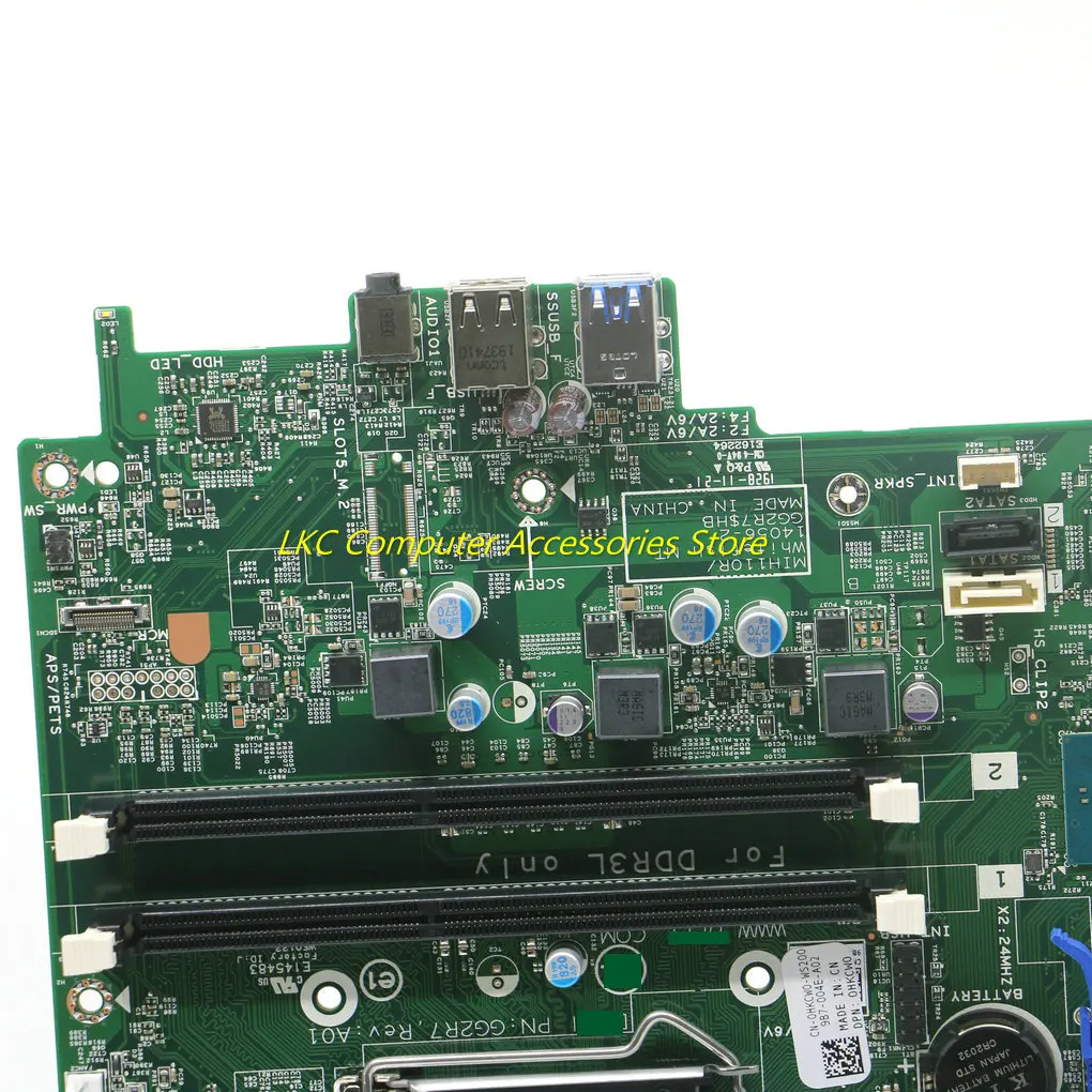 Neu für dell optiplex 3040 turm turm desktop motherboard hkcw0 0 hkcw0 CN-0HKCW0 mih110r gg2r7 ddr3l mainboard100 % getestet