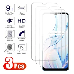 3Pcs Glass For Realme C31 C33 C35 C51 C53 C55 C20 C21 C25 C30 Screen Protector Realme C25s C30s Transparent Tempered Glass Film