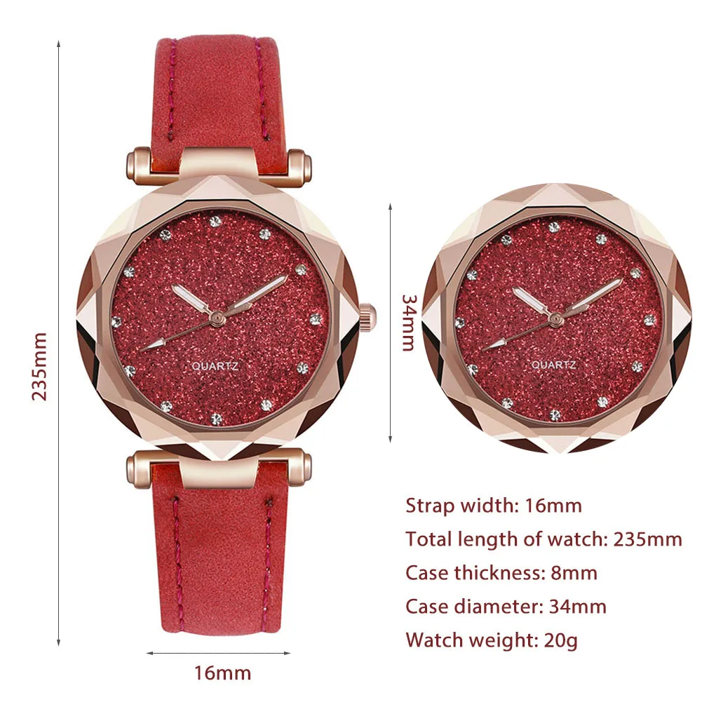 Luxury Men's PU Leather Quartz Watch