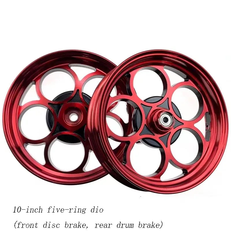 For Honda DIO five-ring wheels Alloy front back wheels  for DIO50 AF17 AF18 AF25 AF27 AF28 Z4 ZX AF34 AF35 AF56