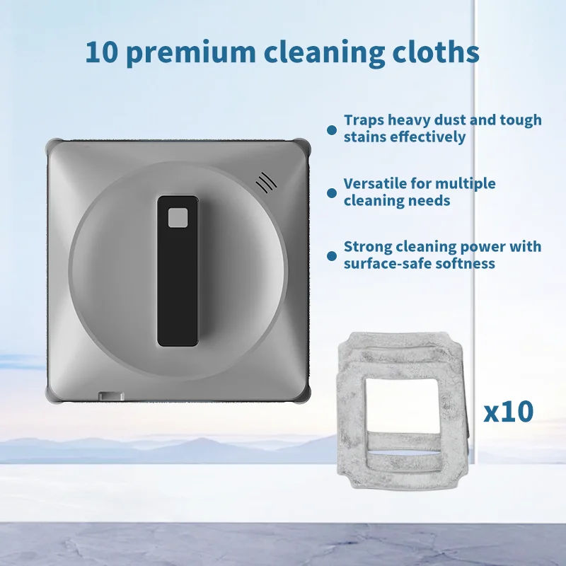 Window-cleaning robot, intelligent window glass cleaning machine, electric glass remote control, automatic window cleaning