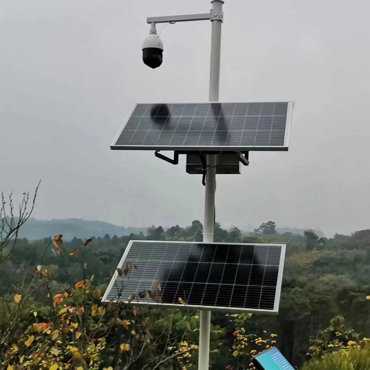 Kits de energía completos, baterías, cámara alimentada por energía solar, pow