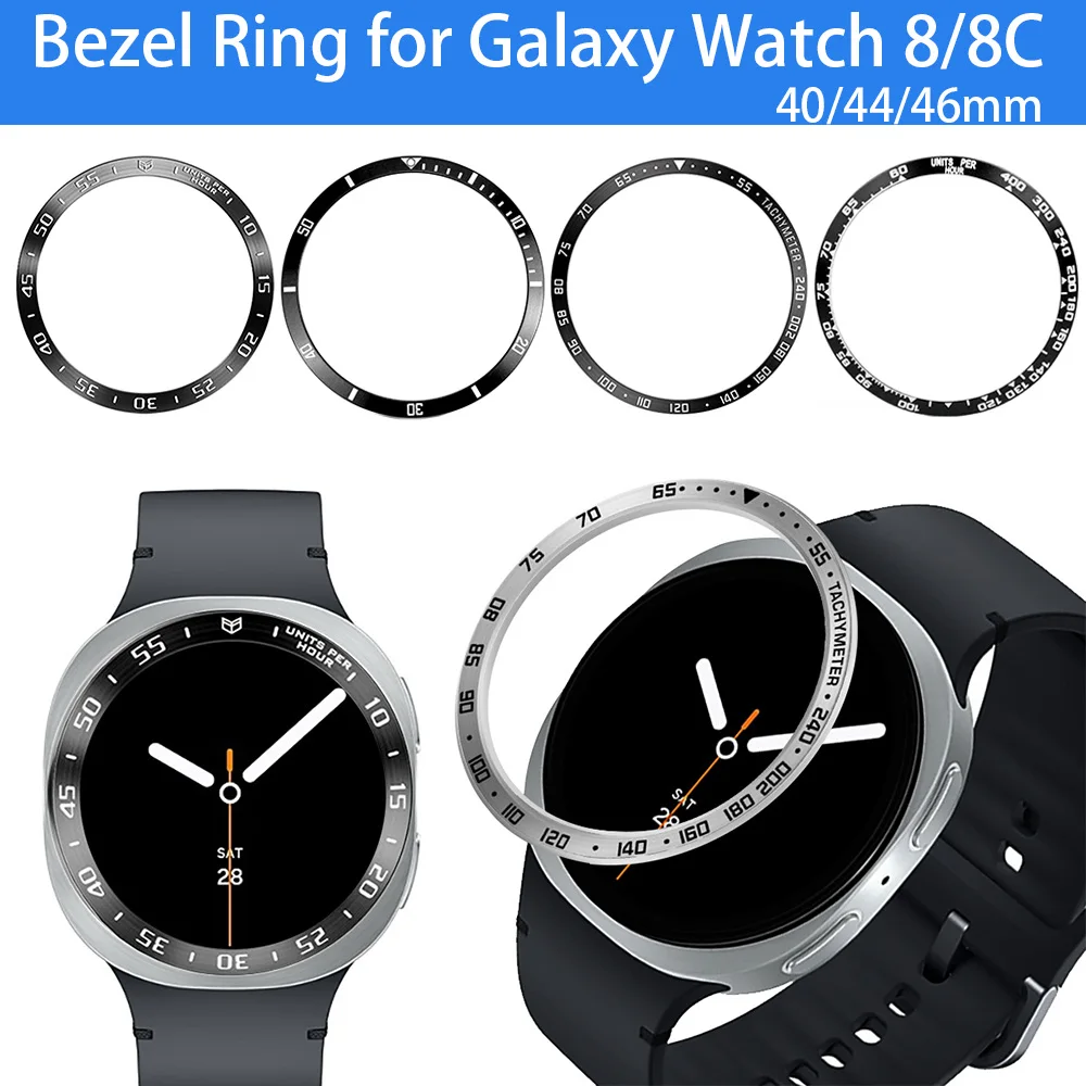 

Watch Bezel for Samsung Galaxy Watch SM-L320 SM-L330 SM-L500 Metal Styling Ring Racing Speed Timescale fit Watch8 8 Classic