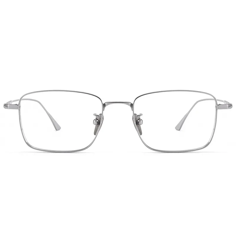 VICKI Pure Titanium Wire for Men and Women Retro Half-frame Myopia Glasses Can Be Customized Prescription Multi-focus TE-1908