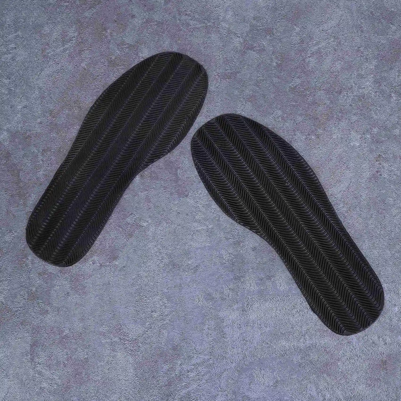 4 คู่ DIY Stick On Full Soles ส้นปาล์มซ่อมรองเท้า Anti-SLIP Grip-แผ่นยาง-29X11.5X0.2Cm