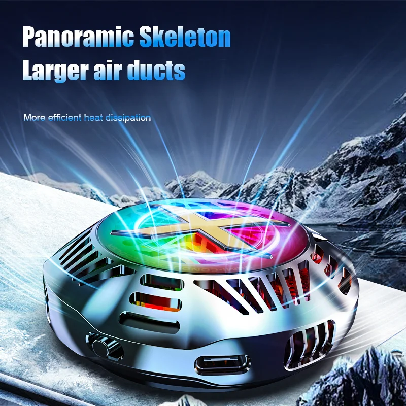 Mobile Phone Heat Sink Cooling Fan for Mobile Cold Plastic Thermal Coolers Cell Mini Usb Gaming Phone Accessories