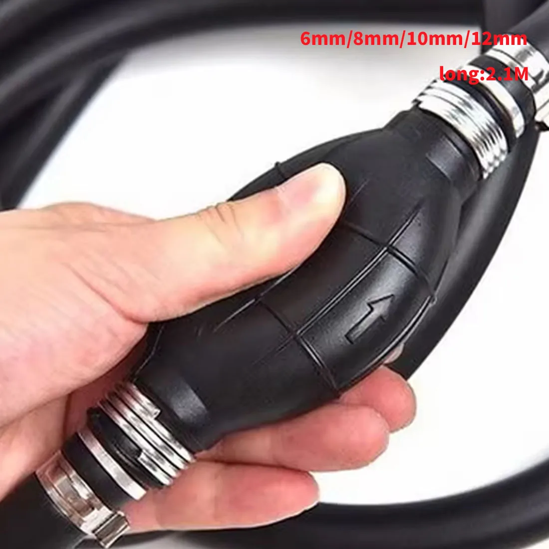 FOR Seadoo JETSKI PWC Hand Fuel Pump Line Rubber Aluminum Hand Primer Bulb Diesel Oil Transfer Petrol for Boat Marine Outboard