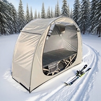 1 Person Outdoor Equipment Folding Bed Tent off Ground Bike Camper Tent without Bed for Camping Traveling