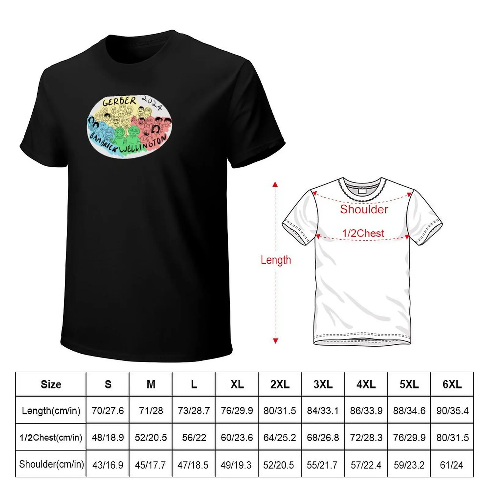 Wellington Clan T-Shirt Large Size Breathable Tee
