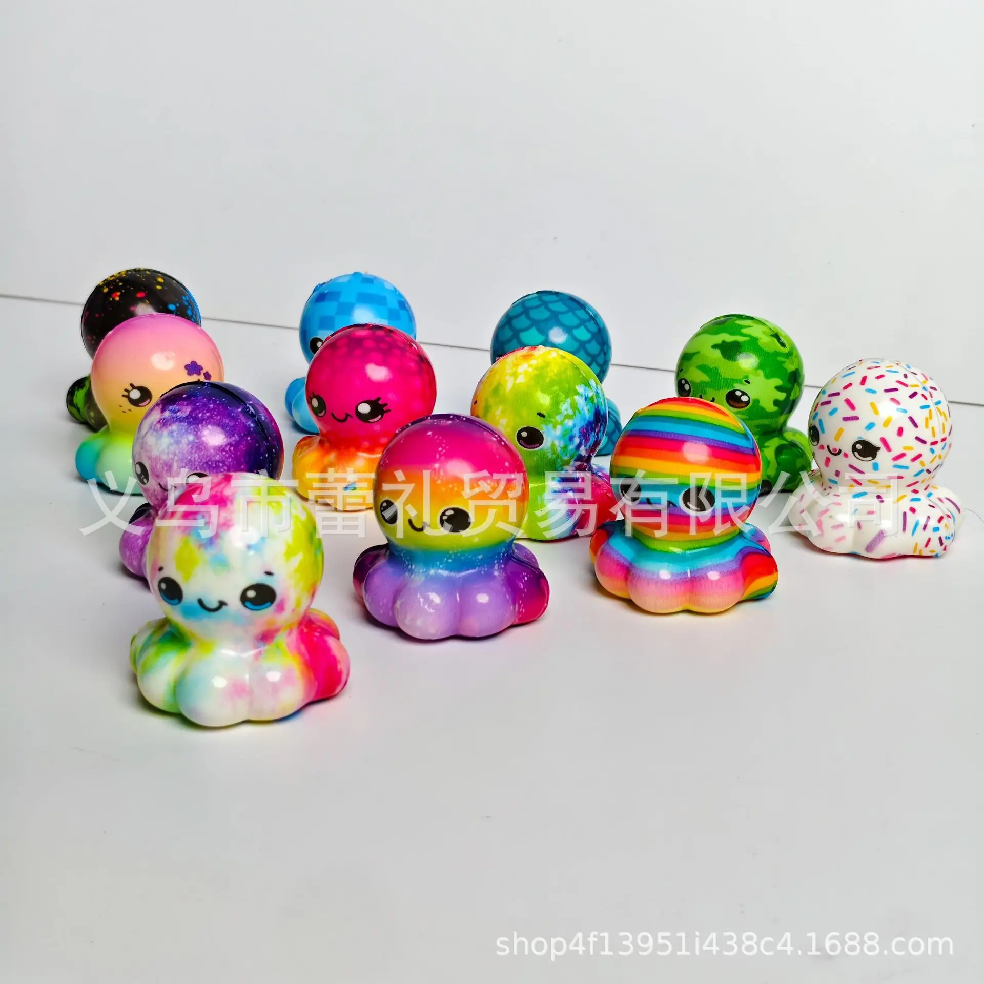 10/20 Stück Mini-Kawaii-Tintenfisch-Stressabbau-Spielzeug für Erwachsene, niedliches, langsam aufsteigendes Spielzeug, Karnevalsgeschenk, Partygeschenk – Detail 10