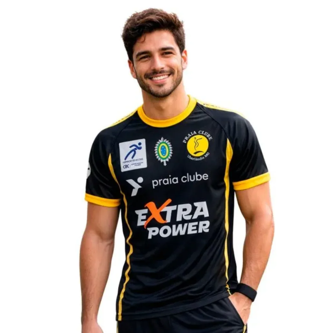 25-26 Camisa Time Masculino Praia Clube Volleyball jersey Training Kit Sports Men's T-Shirt Kid's Clothing Tee Y2k Woman Top