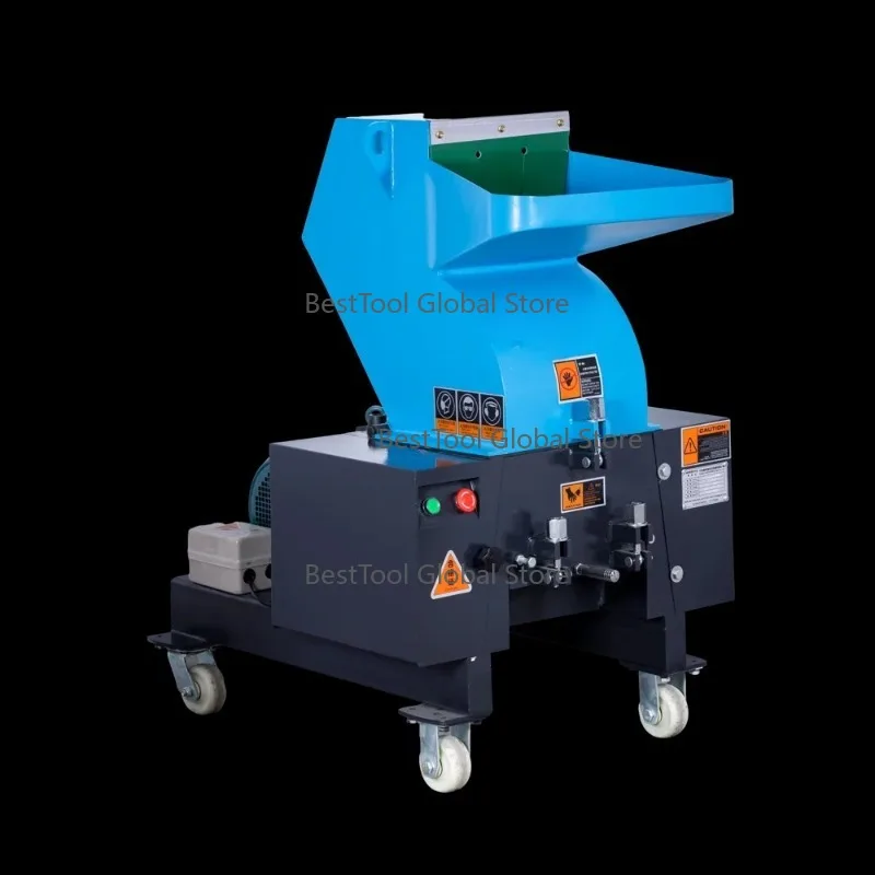 5h-p Factory Pr-ice Plastic P-VC Pipe Crusher In-dustrial Small Shr-edder Shredding Recycle Material Pellet Making Machine