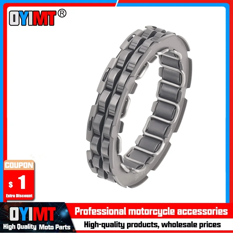 Big Roller Reinforced One Way Starter Spraq Clutch Bearing for Aprilia Pegaso 650 1992 SWM 300 RS/SM 2016 2017 2018 2019 2020