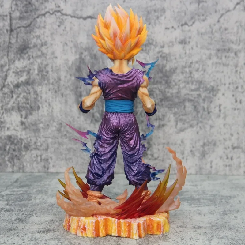 Figura de acción de Dragon Ball Z, Super Gohan Saiyan, Son Gohan, modelo de colección de Pvc, juguete, regalos de Anime, 26cm