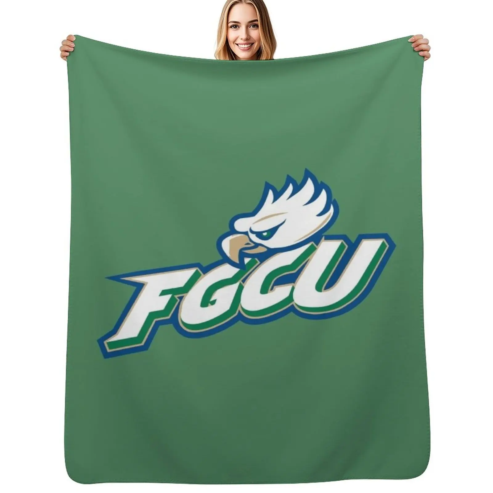 

Florida-Gulf-Coast-Eagles-Baseball Throw Blanket Designers For Baby Kid'S Bed Fashionable Blankets