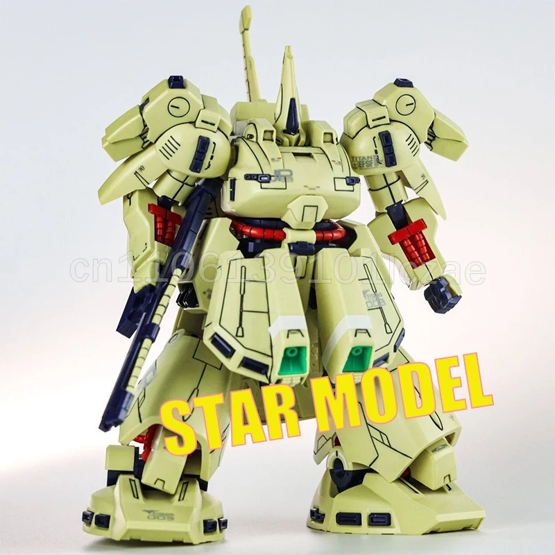 Estrela modelo hguc THE-O PMX-003 figura de ação 1/144 escala montagem modelo kit toytatitans o o anime figura robô kit presente aniversário