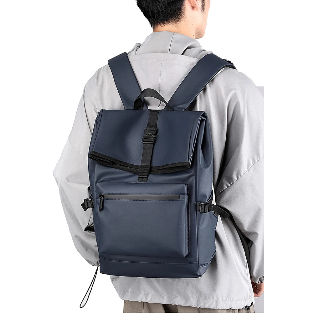 Men's laptop duffle Casual backpack business travel bag Large capacity notebook executive bacback college student bags chool bag