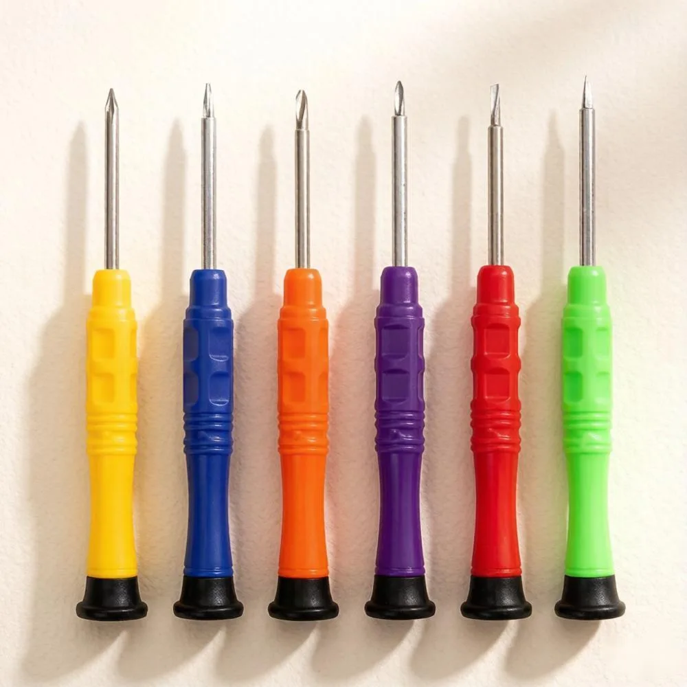 8pcs Ultra-Precision Magnetic Screwdriver for Smartphone Laptop Tablet Camera RC Drone Compatible with Apple Android BGA Tools