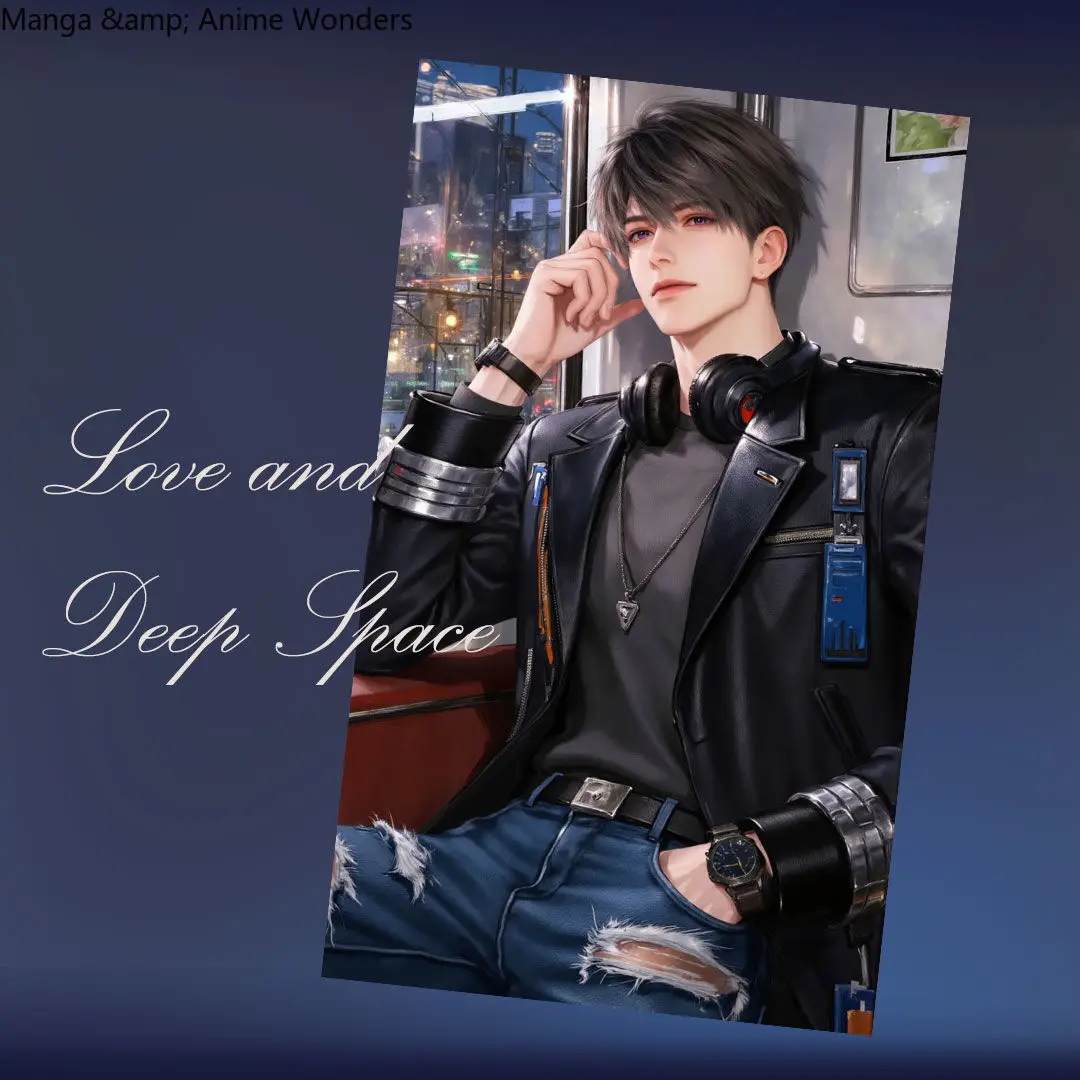 4 قطعة أنيمي الحب والفضاء العميق الحب والفضاء العميق Caleb تأثيري الغلاف الجوي اليومي 3 بوصة لعبة ببطاقات ورقية صغيرة جمع هدية عيد الميلاد