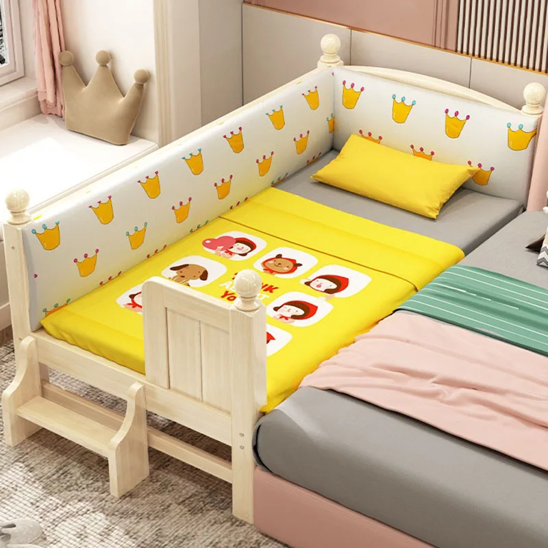 Made China Kids Bed Holder Stairs Bumper Toddler Floor Children Beds Mattresses Modern Letto Per Bambini Kids Furnitures