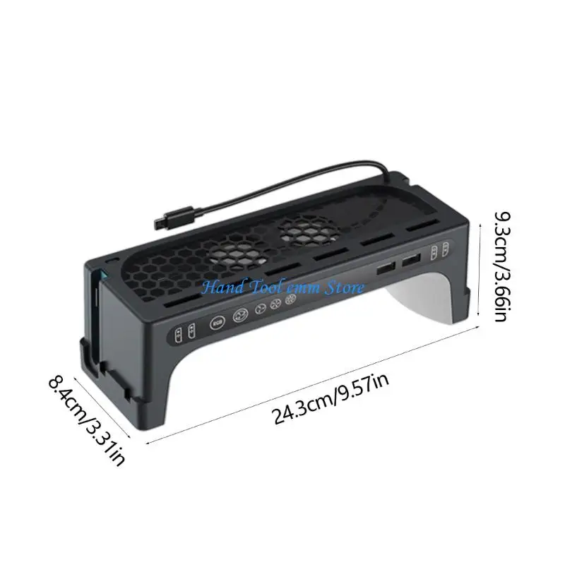 Picture 7: H37F Two Controller Charging Dock For Gaming Device Having Adjustable Color Lighting