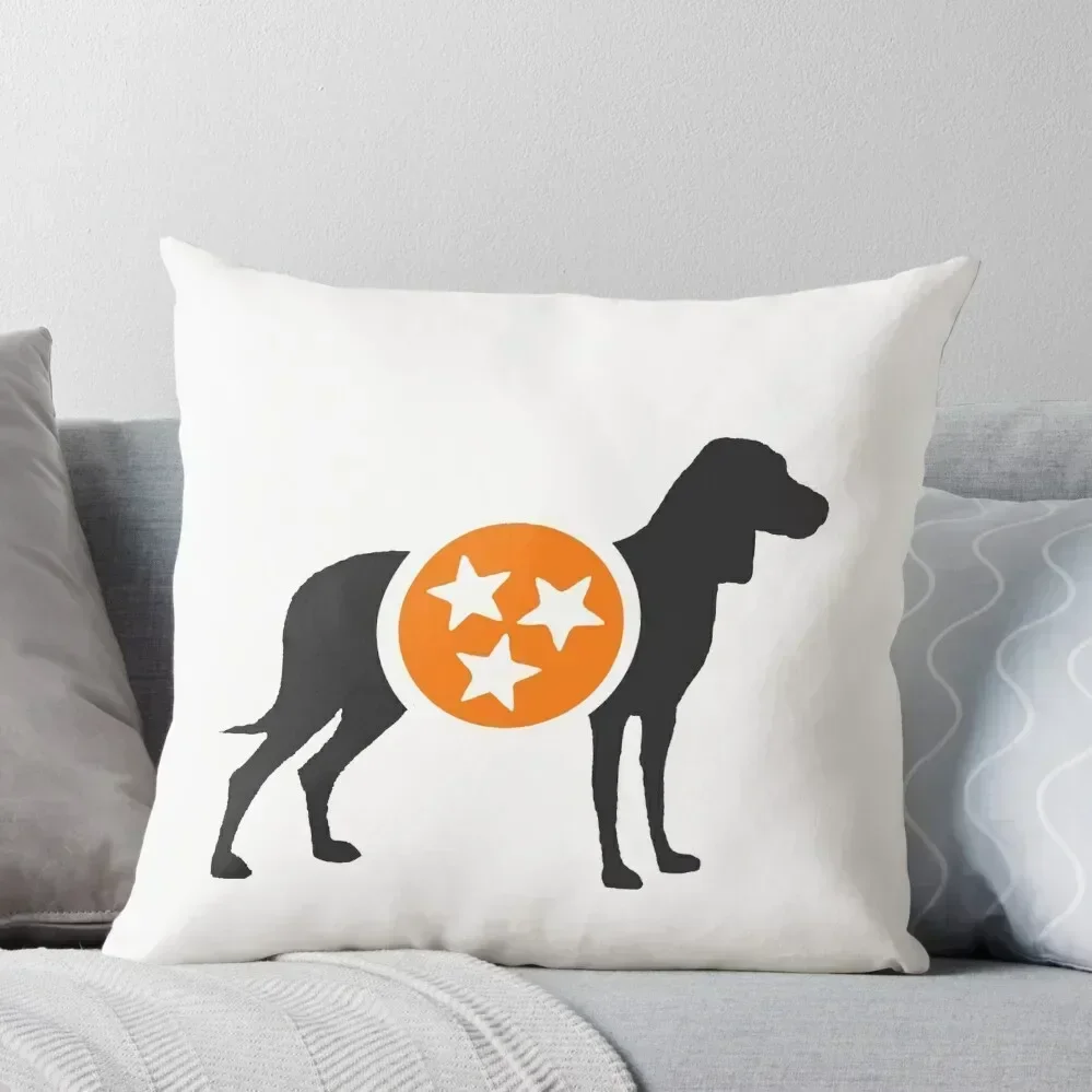 

Dark Gray Hound with Orange & White Tri-Star Throw Pillow Luxury Sofa Cushions Cushion Cover Set Cushion Cover For Sofa pillow
