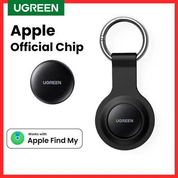 Ugregreen Finder สายรัดข้อมืออัจฉริยะ, Apple พร้อมกุญแจบลูทูธติดตามสำหรับหูฟังกระเป๋าเดินทางตัวค้นหาโทรศัพท์ MFI IOs