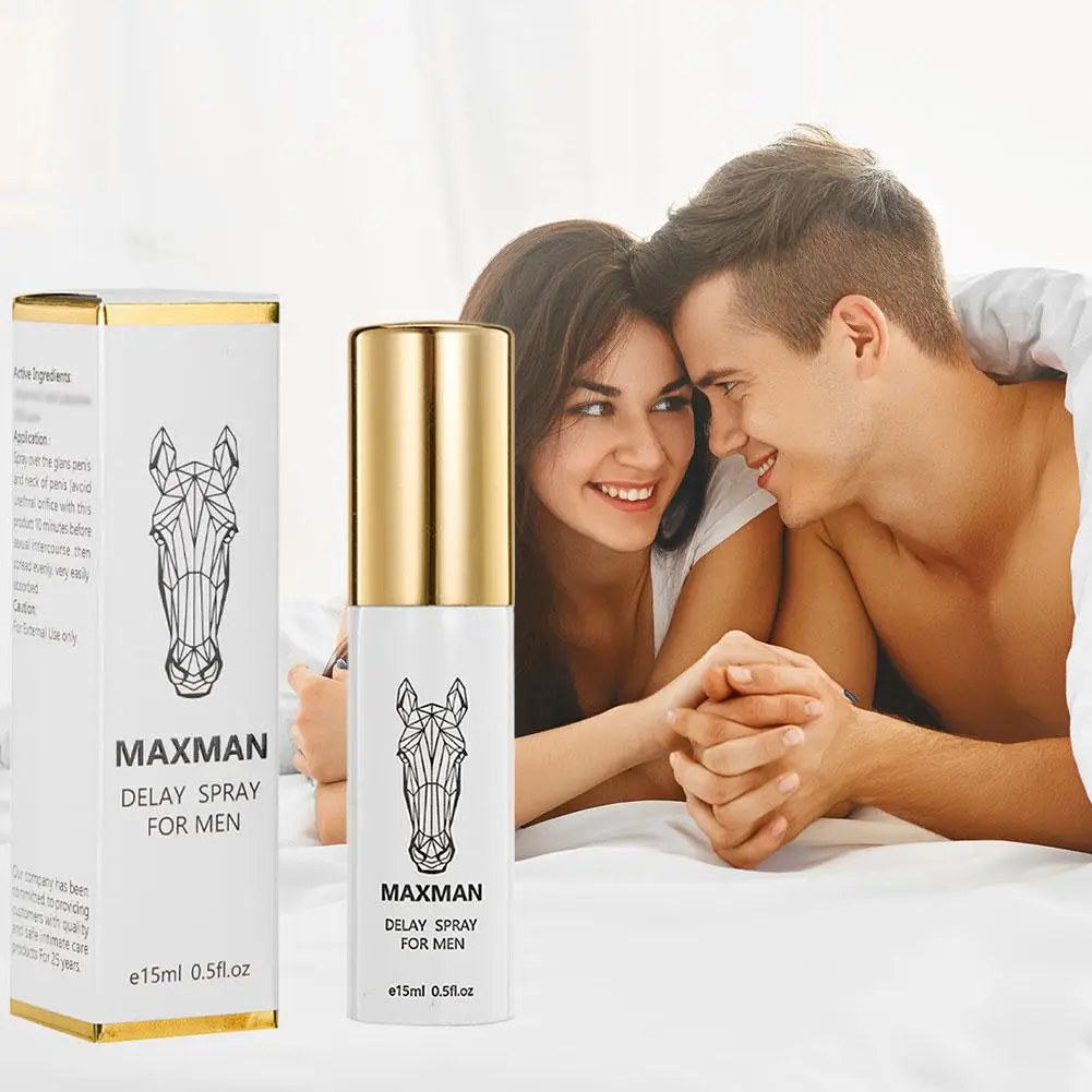 VIGA MAN MAXMAN تأخير SprayLasting طويلة 60 دقيقة نمو القضيب توسيع أصعب مكافحة سرعة القذف الاستخدام الخارجي الكبار