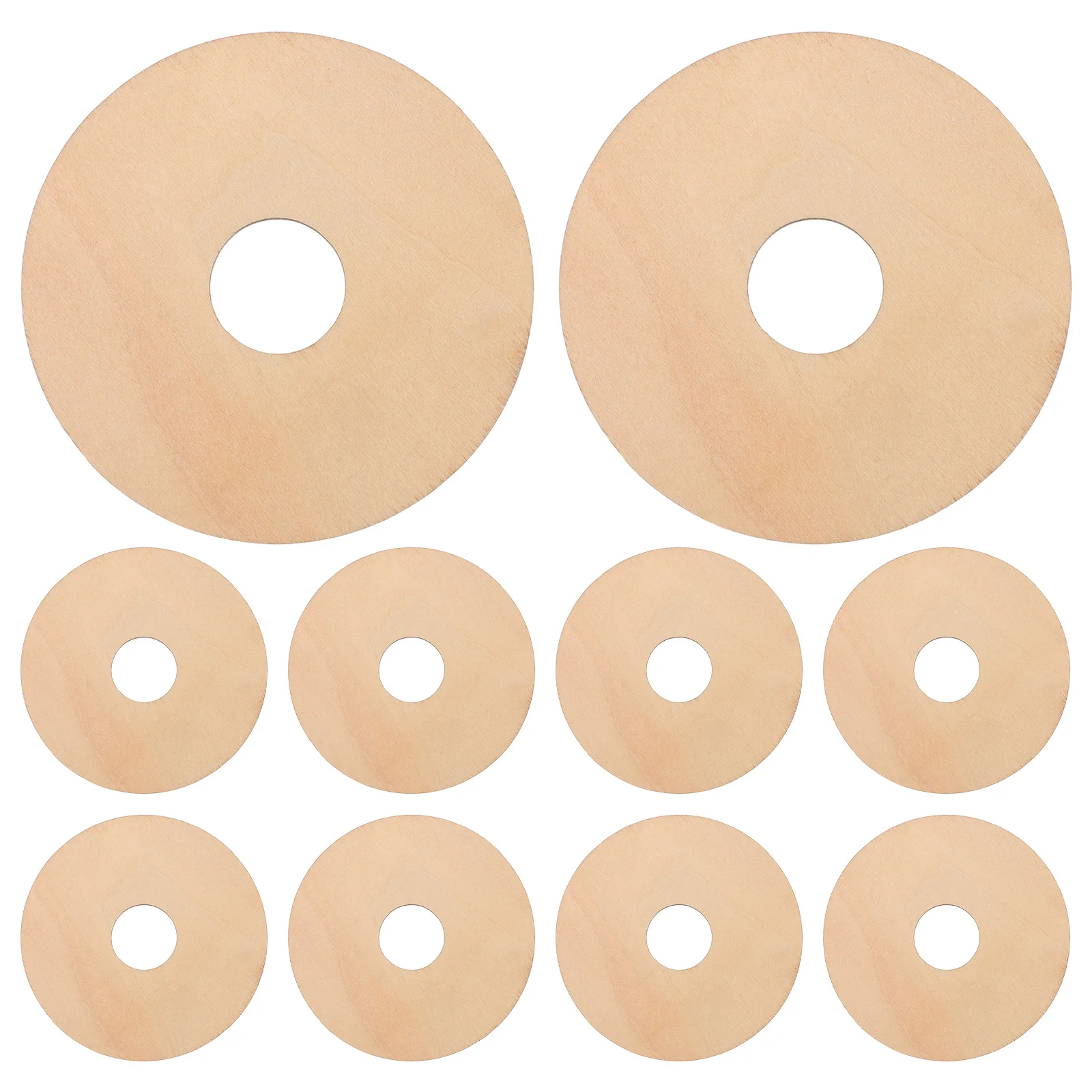 

10Pcs Wooden Wick Holder Centering Device Reusable Stabilizer for Jar Making DIY Wick Placement and Alignment Tool