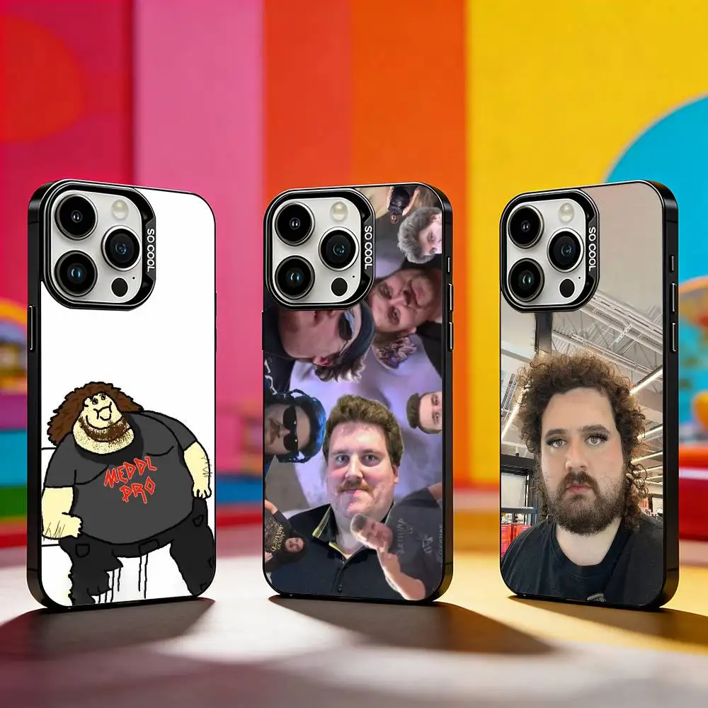 

D-Drachenlord Rainer Winkler Phone Case For iPhone 17,16,15,14,13,12,11 Plus,Pro Max,XS,Colored silver phone case