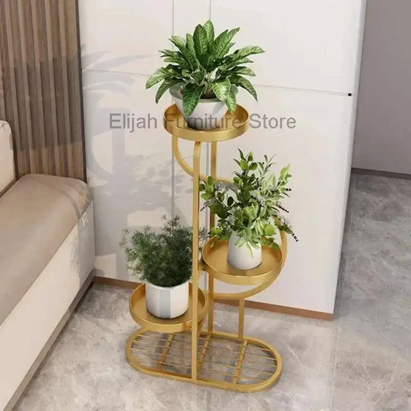 Легкая роскошная современная эстетичная подставка для цветов Минималистичная дизайнерская подставка для цветов для гостиной Свадебное украшение Porte Furniture