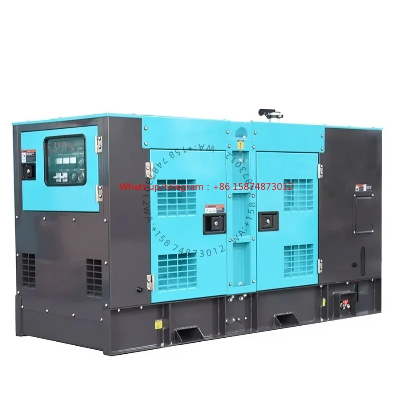 25kva 40kva 100kva 125kva 250kva 300kva 400kva Power Low Rpm Electric Super Silent di esel Generator