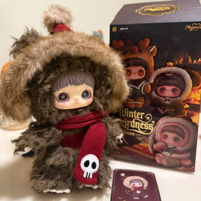 

Genuine Maymei Winter Weirdness Series Blind Box Kawaii Bag Pendant Figure Doll Desktop Ornament Mystery Box Birthday Gift Model
