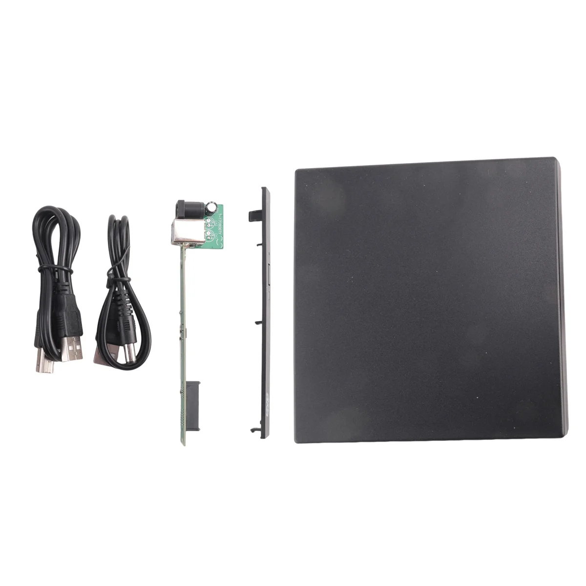 Внешний аккумулятор 12,7 мм, USB 2,0, внешний DVD/CD-ROM, для ноутбука, настольного ПК, оптический диск, привод SATA на SATA