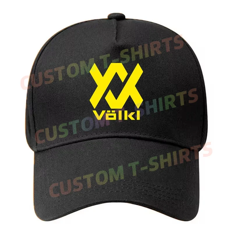 

Black Cap New Volkl Logo Baseball Cap Snapback Caps Casquette Hats Fitted Casual Gorras Hip Hop Dad Hats Unisex