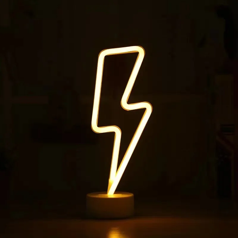 LED Lightning Styling Decorative Light Small Neon Night Light