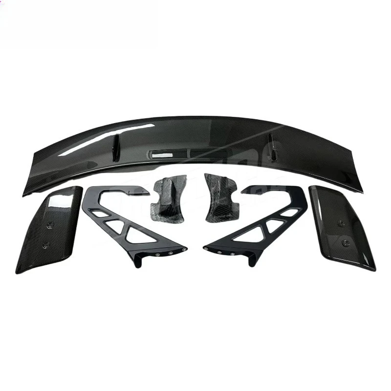 Carbon Fiber AD V3 Style Reverse Swan Neck Rear Wing Spoiler for 2019 on MK5 A90 A91