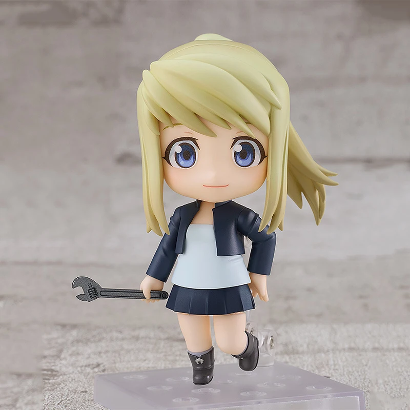 In Stock Genuine Original GSC No.2474 Winry Rockbell Fullmetal Alchemist Action Anime Figure Model Dolls Statuette Ornament Gift