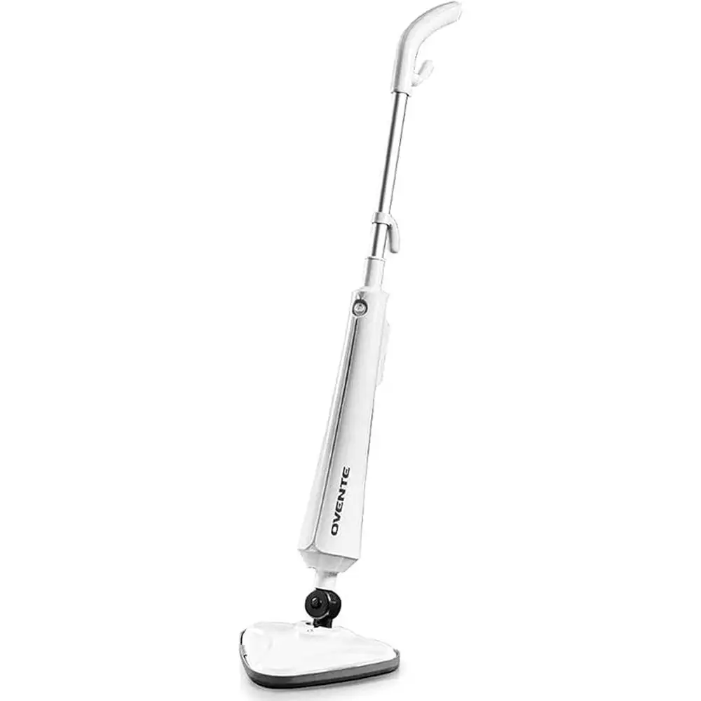 Powerful Electric Steam Mop 1300W Hardwood Tile Cleaning Swivel Head Ergonomic Design Continuous Steam Release with Accessories