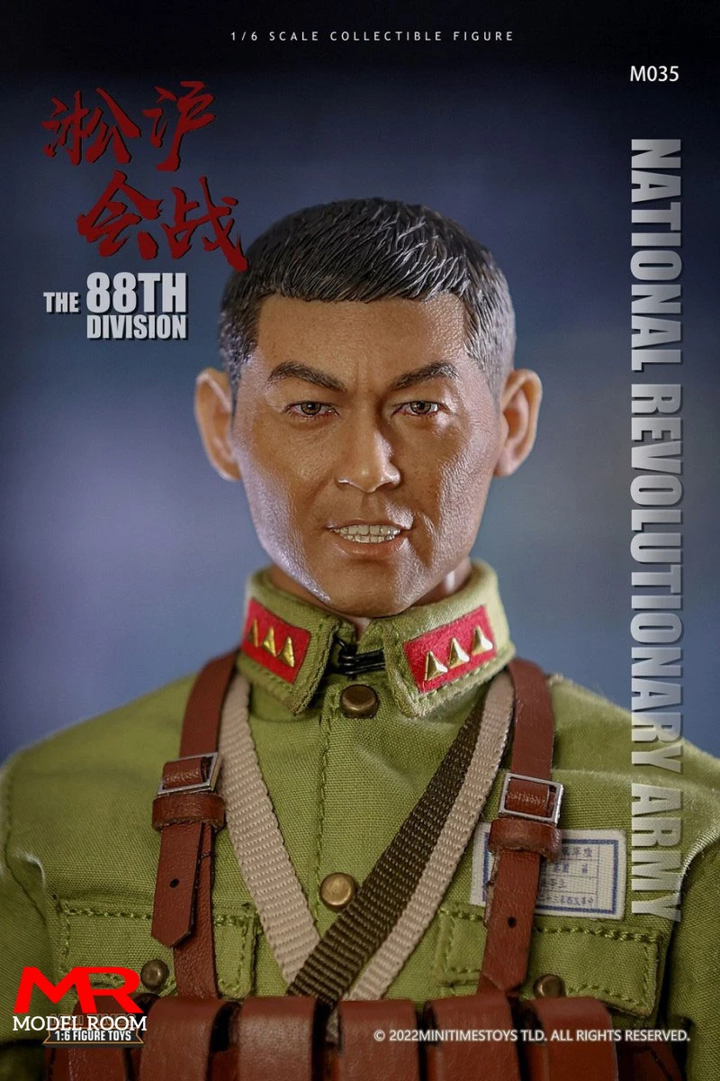 mini times toys M035 1/6 National Revolutionary Army The 88th Division Male Soldier Action Figure Body Dolls Full Set Toy