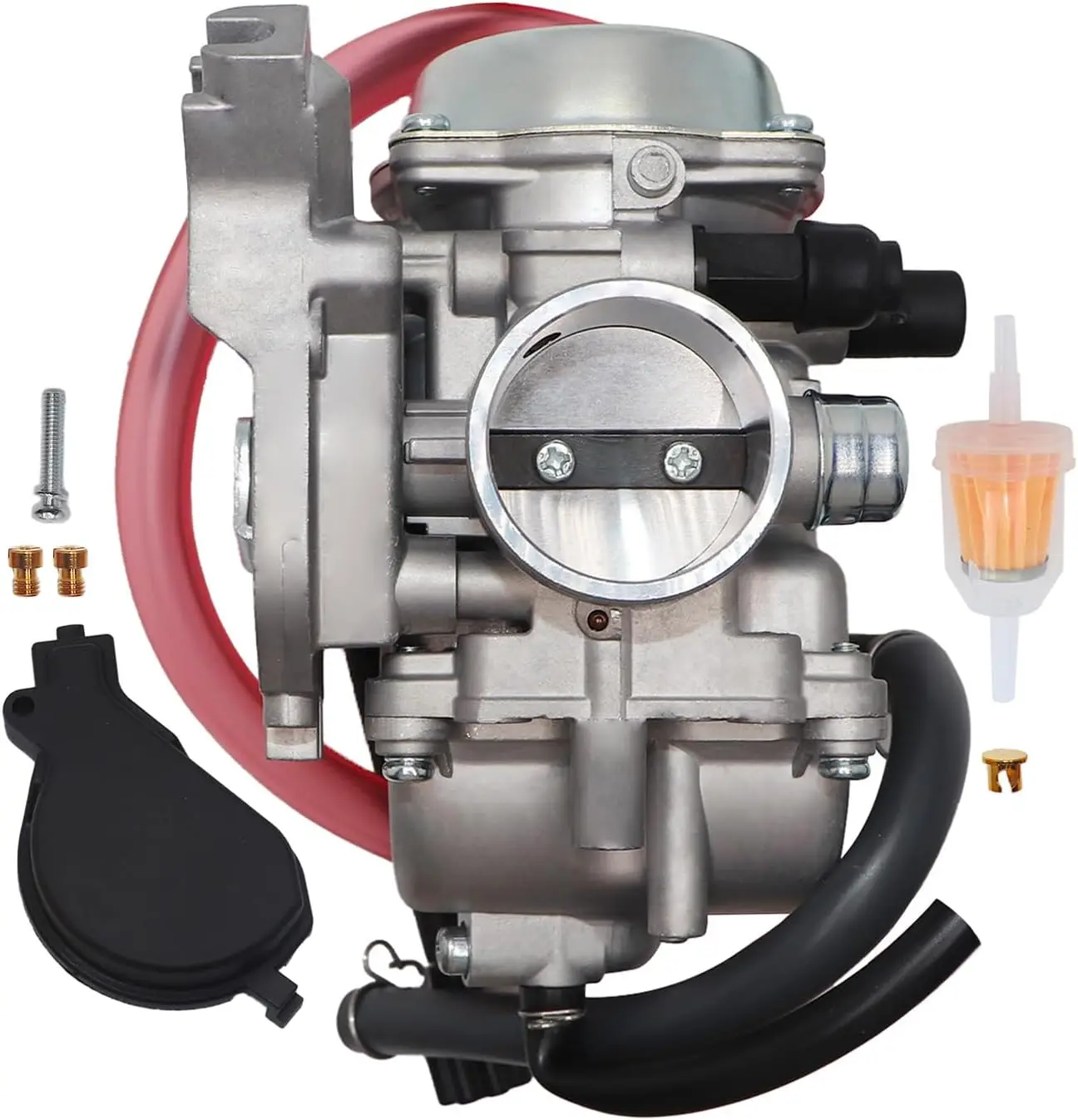 Carburetor for Kymco MXU Maxxer 300 Mongoose 300 270 Quad Carb Replace #1610K-LEC1-810, 1610K-LEC1-E00