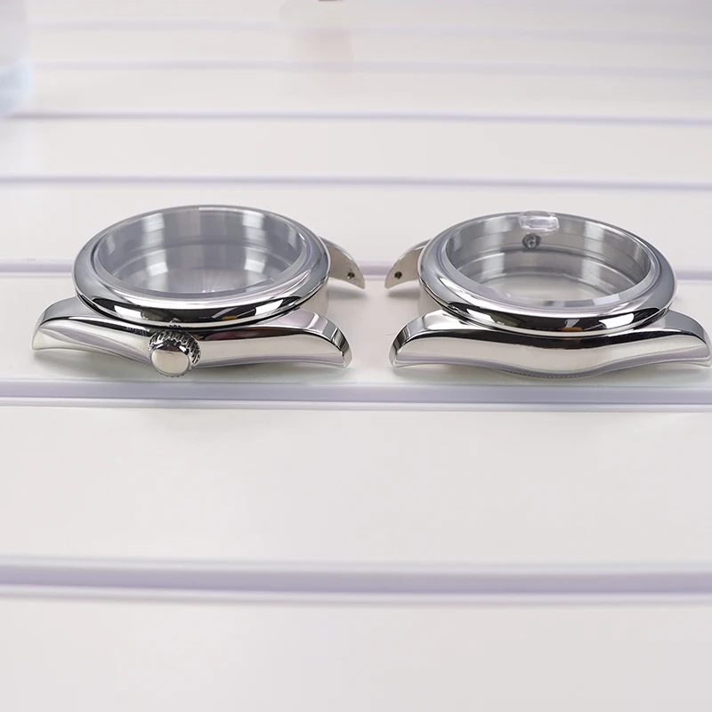 36mm 40mm Gehäuse Herrenuhr Saphir Edelstahlteile für Seiko NH35 NH36 Miyota 8215 Uhrwerk 28,5mm Zifferblatt Oyster Bestseller – Detail 5