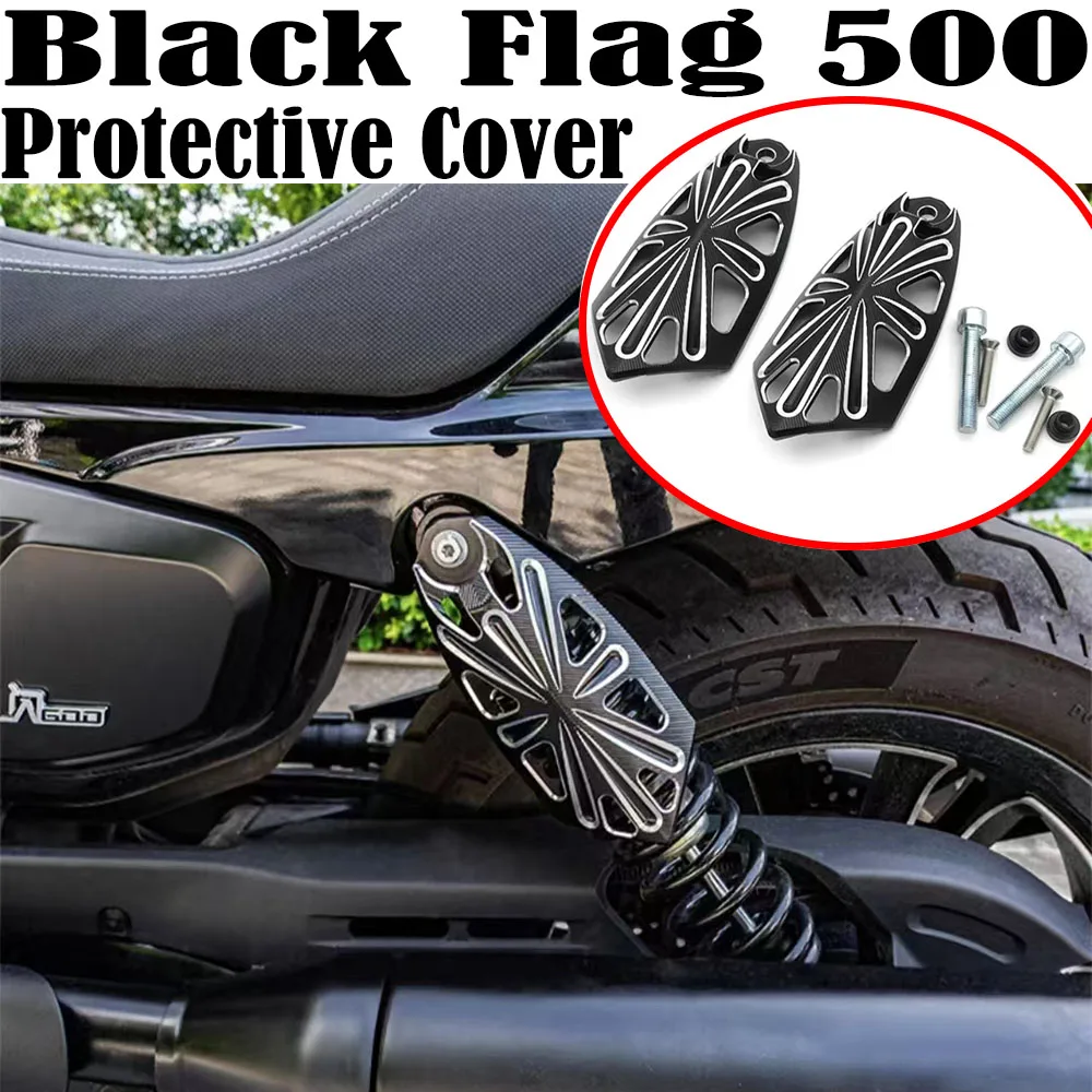 Fit Black Flag 500 Retrofitting Rear Shock Absorbing Protective Cover